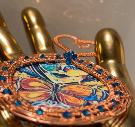 El Portal pendant AZUL