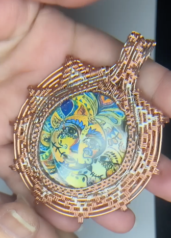 El Portal24 Collection "Amor de Sol y Luna" Pendant