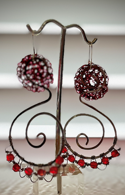 Rojo earrings